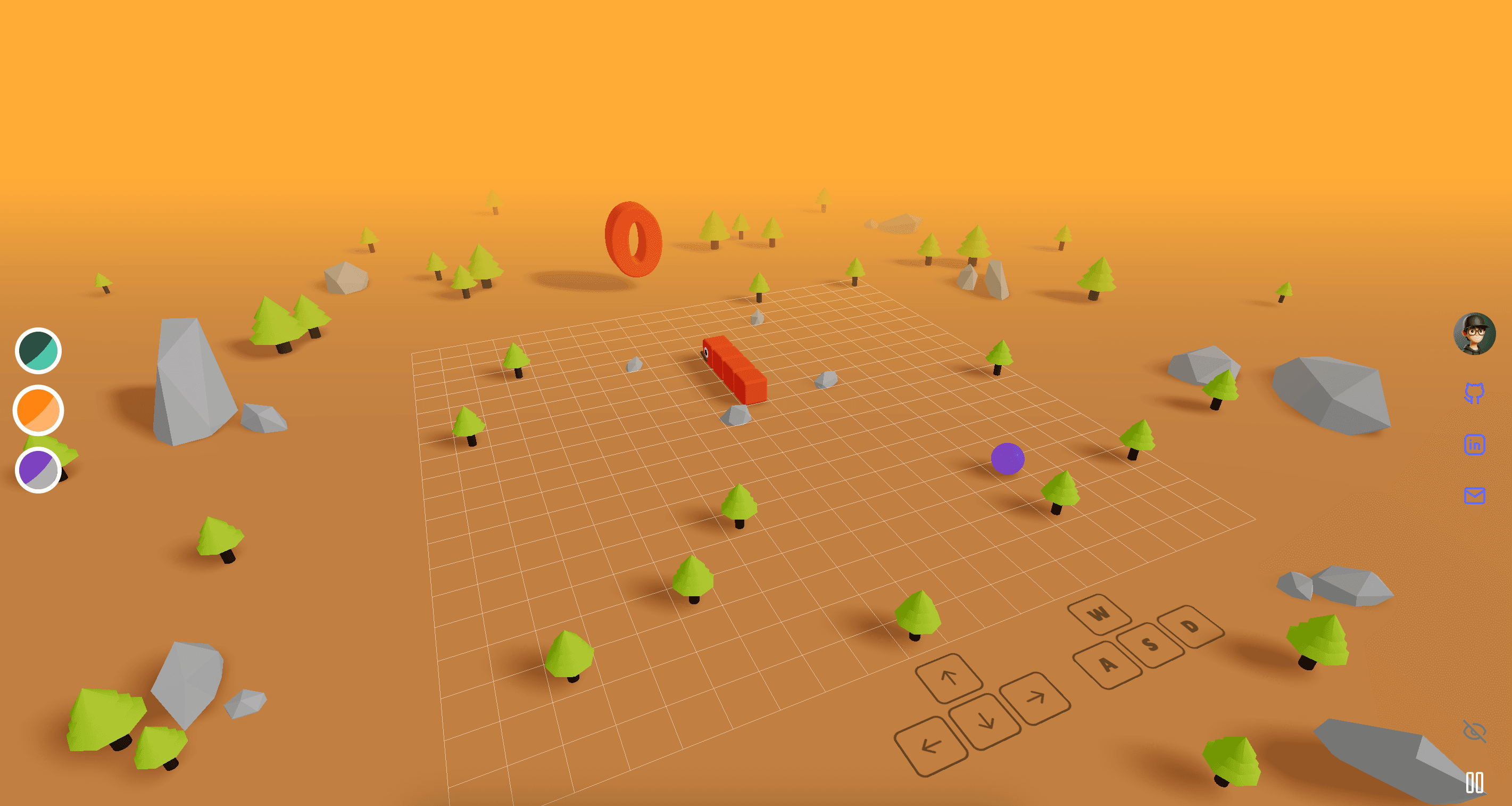 3D Snake Game